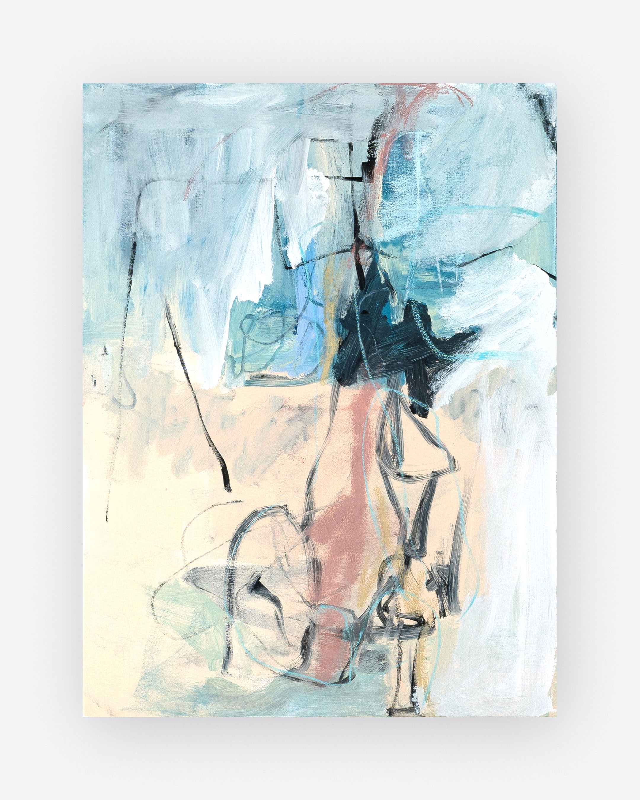  atelier julia wertz malerei im raum collage leinwand papier zeichnung niederntudorf salzkotten paderborn