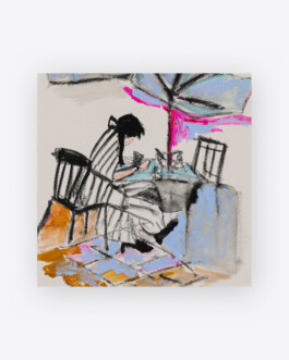  atelier julia wertz malerei im raum collage leinwand papier zeichnung niederntudorf salzkotten paderborn