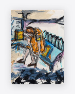  atelier julia wertz malerei im raum collage leinwand papier zeichnung niederntudorf salzkotten paderborn