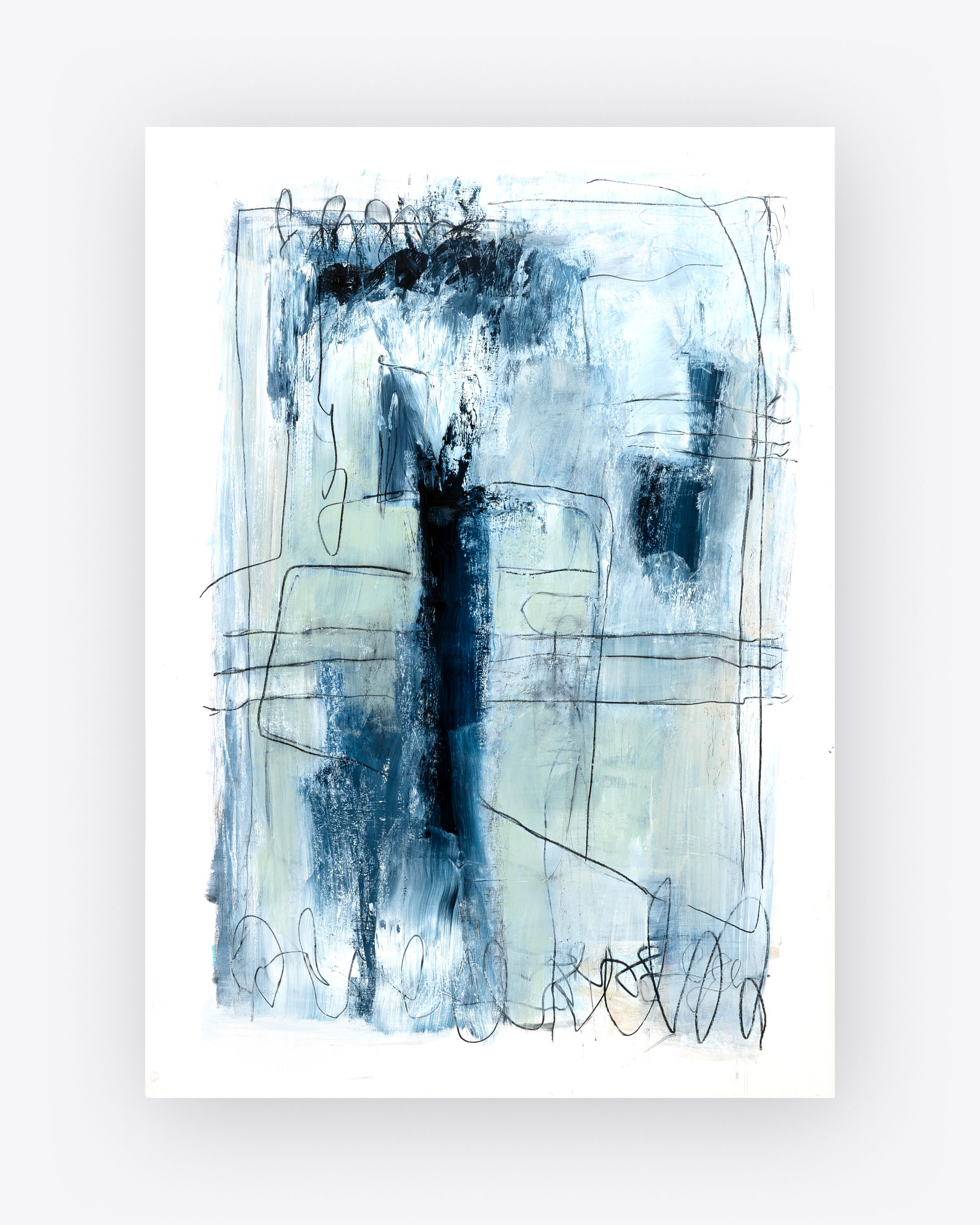  atelier julia wertz malerei im raum collage leinwand papier zeichnung niederntudorf salzkotten paderborn