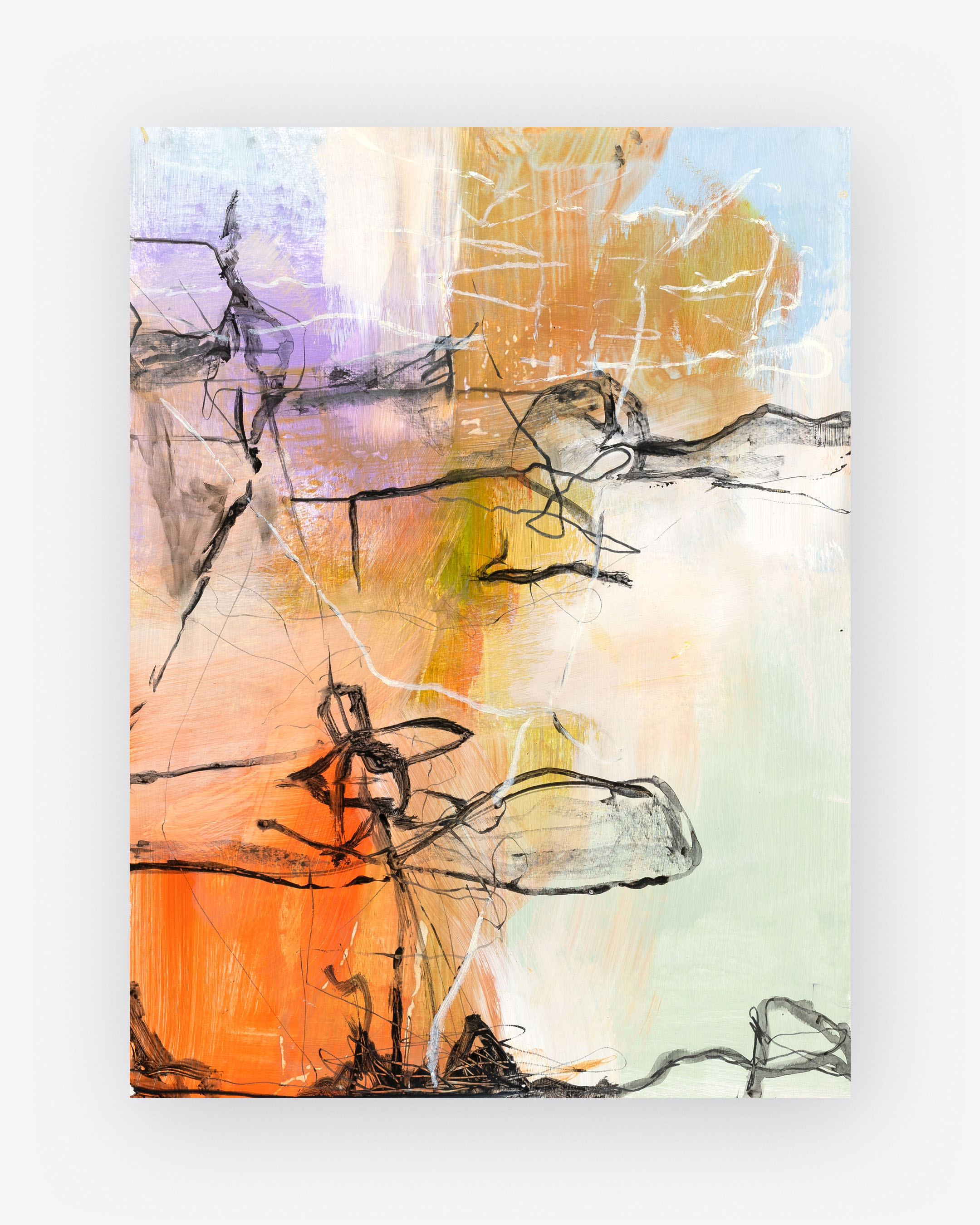  atelier julia wertz malerei im raum collage leinwand papier zeichnung niederntudorf salzkotten paderborn