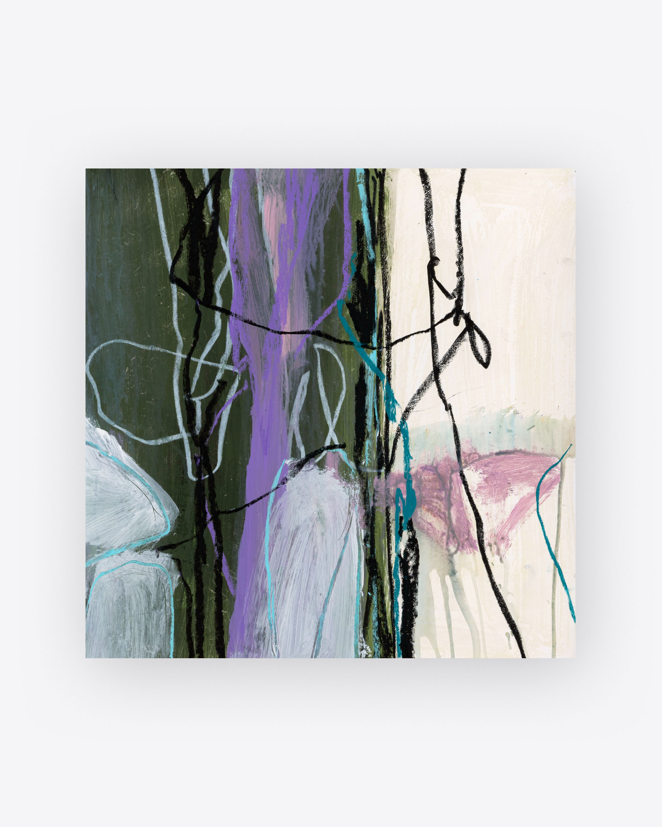  atelier julia wertz malerei im raum collage leinwand papier zeichnung niederntudorf salzkotten paderborn