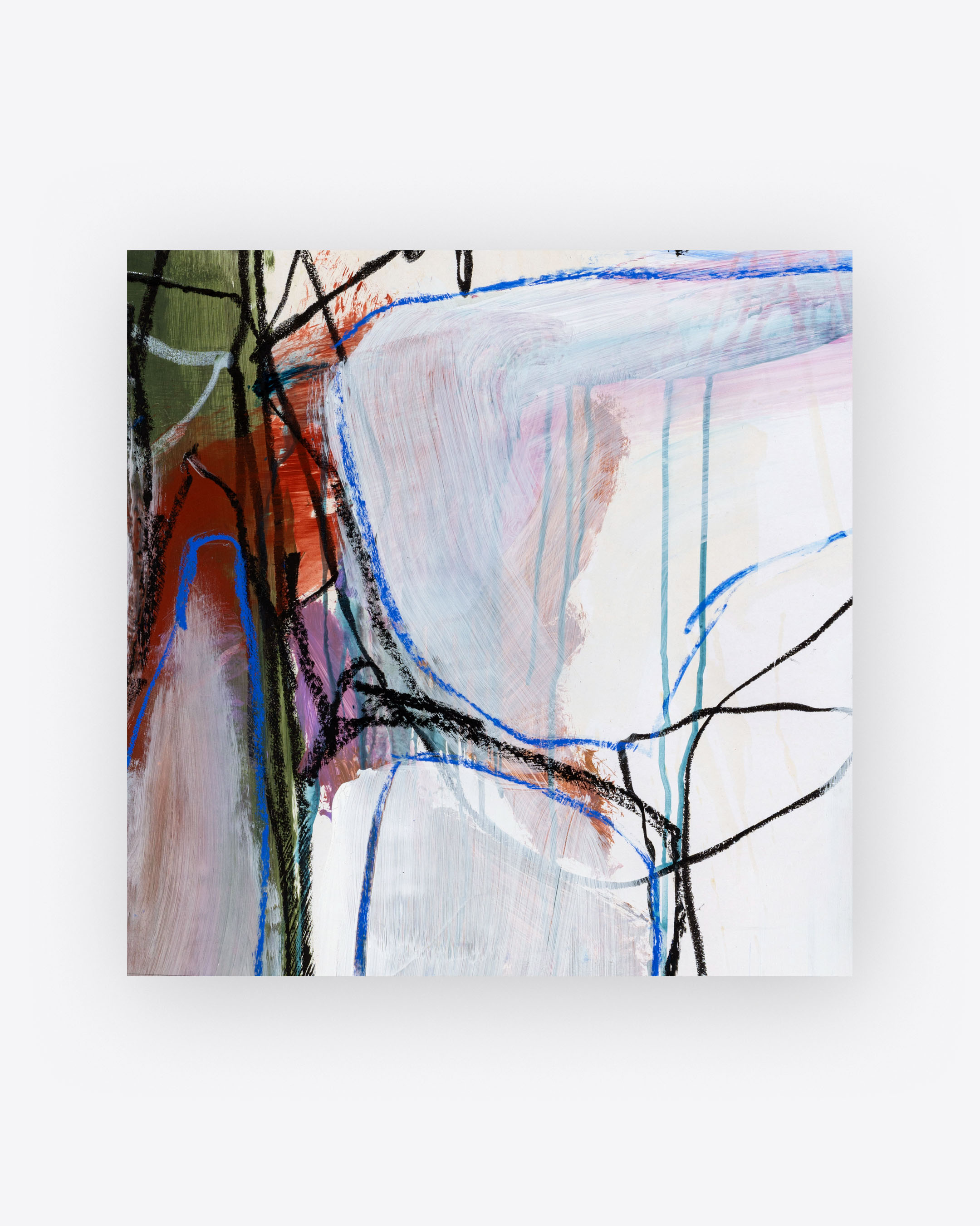  atelier julia wertz malerei im raum collage leinwand papier zeichnung niederntudorf salzkotten paderborn