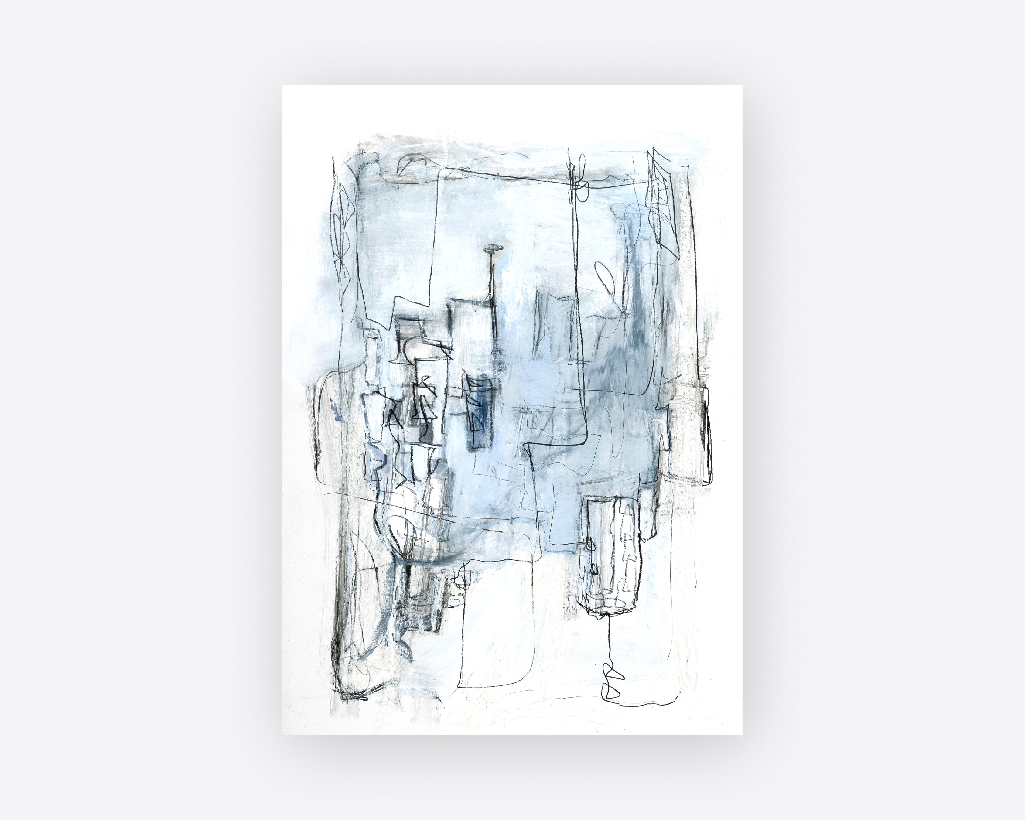  atelier julia wertz malerei im raum collage leinwand papier zeichnung niederntudorf salzkotten paderborn