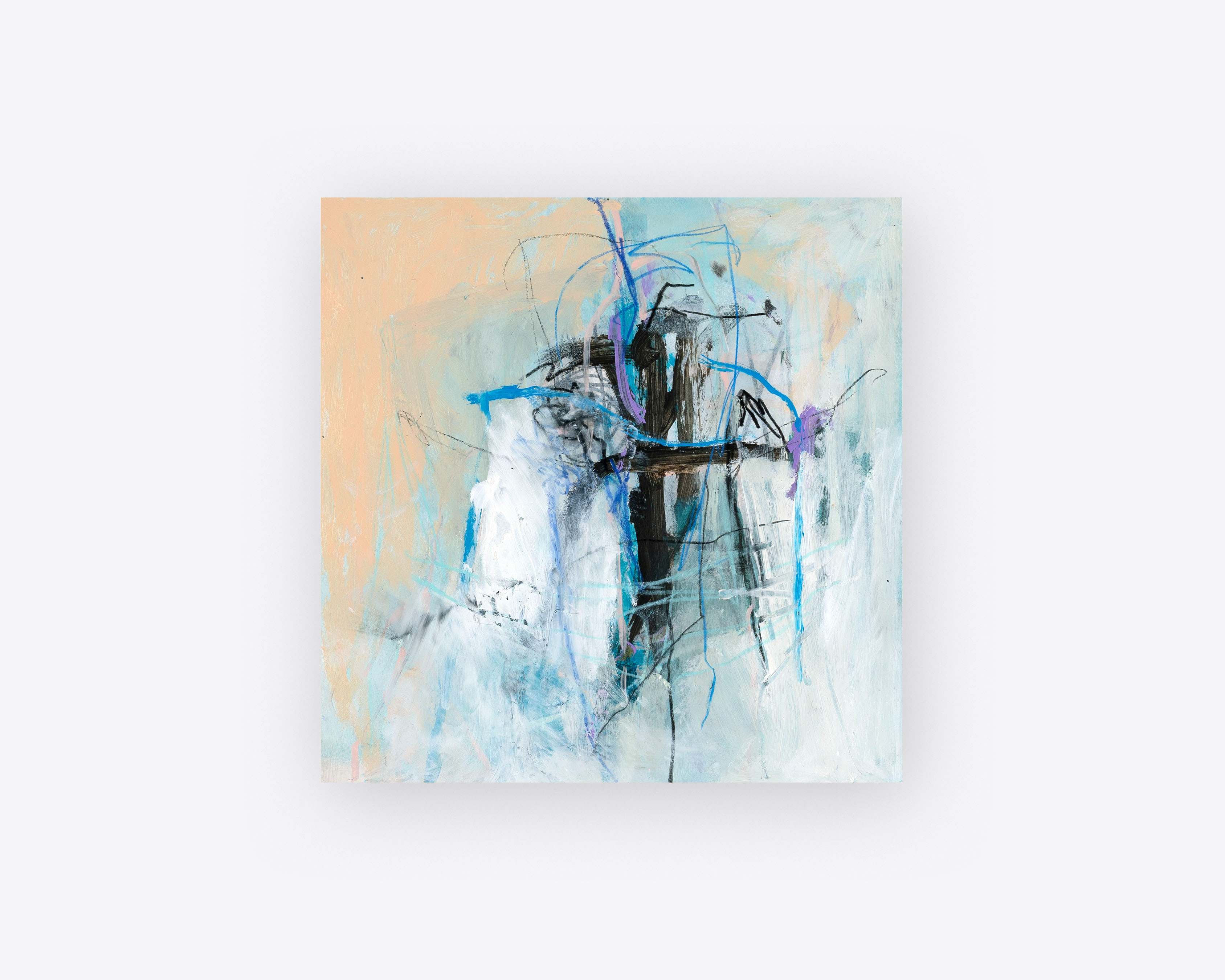  atelier julia wertz malerei im raum collage leinwand papier zeichnung niederntudorf salzkotten paderborn